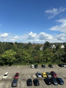 Ausblick Schlafzimmer