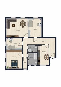 Grundriss 1.OG links