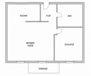 Grundriss EG mitte