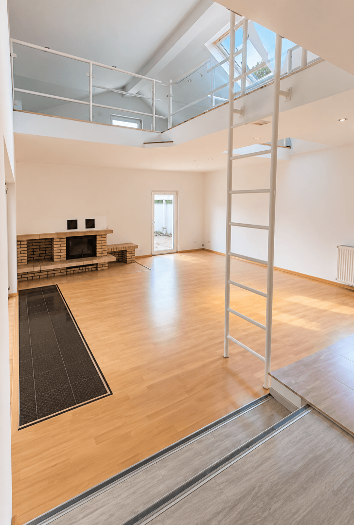 Wohnraum mit Galerie